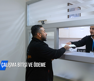 Çalışma Bitişi ve Ödeme